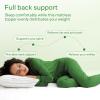 imageNiagara Mattress Topper Full XL  Cooling Breathable Pillow Top Mattress Pad for Back Pain Relief  Deep Pocket Topper Fits 820 Inches MattressBamboo Viscose