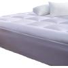 imageNiagara Microfiber Queen Mattress Topper  Pillow Top Mattress Cover Quilted Fitted Cooling Topper for Back Pain Deep Pocket Fits 20 Inches 60x80 InchesQueen