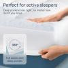 imageNiagara Microfiber Queen Mattress Topper  Pillow Top Mattress Cover Quilted Fitted Cooling Topper for Back Pain Deep Pocket Fits 20 Inches 60x80 InchesTwin