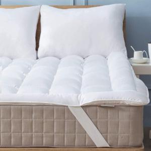 imageNiagara Mattress Topper Full XL  Cooling Breathable Pillow Top Mattress Pad for Back Pain Relief  Deep Pocket Topper Fits 820 Inches MattressPolyester