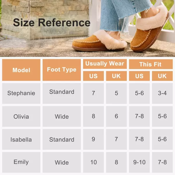 imageLongBay Womens Felt Sherpa Bedroom Slippers Warm Cozy WoolLike Moccasin Slippers for Indoor Outdoor Winter Memory Foam House Shoes SlipOn with Fuzzy Plush LiningFuzzy Purple