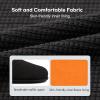 imageLongBay Mens House Slippers TwoTone Memory Foam Slip On Bedroom Shoes for Indoor Outdoor TravelBright Orange