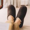 imageLongBay Mens Slippers Warm Bedroom Memory Foam House Shoes SlipOn for Indoor Outdoor WinterCoffee