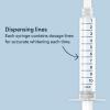 imageAuraglow 44 Teeth Whitening Gel Syringe Refill Pack 44 Carbamide Peroxide 3X 5ml Syringes 30 Whitening Treatments9 Hydrogen Peroxide