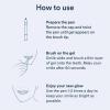 imageAuraglow Extra Strength Teeth Whitening Pen 9 Hydrogen Peroxide 40 Whitening Treatments Whitens Teeth Fast No Sensitivity 4mLMint 9
