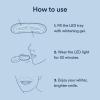 imageAuraglow Teeth Whitening Kit Wired LED Accelerator Light 35 Carbamide Peroxide Teeth Whitening Gel 12 Whitening Treatments 2 3mL Whitening Gel Syringes Whiten Teeth Faster017 Fl Oz Pack of 2