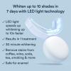 imageAuraglow Teeth Whitening Kit Wired LED Accelerator Light 35 Carbamide Peroxide Teeth Whitening Gel 12 Whitening Treatments 2 3mL Whitening Gel Syringes Whiten Teeth Faster017 Fl Oz Pack of 2