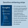 imageAuraglow Sensitive Teeth Whitening Strips Sensitivity Free Whitening 14 Whitening Treatments 4 Peroxide with Nano Hydroxyapatite nHAp to Reduce Sensitivity and Protect Enamel 28 Strips Mint