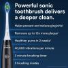 imageAURAGLOW Sonus Electric Toothbrush 5 Cleaning Modes 2 Brush Heads ampamp Travel Case 40000 VPM Sonic Toothbrush ampamp Wireless Charging 30Day Battery Life with Smart Timer BlackBlack