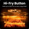 imageChefman Air Fryer  4 QT Compact Airfryer for Quick ampamp Easy Meals Features HiFry Technology for Extra Crisp EasyView Window Touch Controls with 4 Presets Nonstick ampamp Dishwasher Safe Basket  BlackBlack