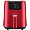 imageCHEFMAN 2 Qt Mini Air Fryer  Digital SpaceSaving Compact Air Fryer with Nonstick and Dishwasher Safe Basket Quick ampamp Easy Meals in Minutes Features Digital Timer and Shake Reminder  BlackRed