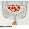 imageCHEFMAN Indoor Pizza Oven  Makes 12 Inch Pizzas in Minutes Heats up to 800F  Countertop Electric Pizza Maker with 5 Touchscreen Presets Pizza Stone and Peel Included  Stainless SteelStainless Steel