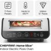 imageCHEFMAN Indoor Pizza Oven  Makes 12 Inch Pizzas in Minutes Heats up to 800F  Countertop Electric Pizza Maker with 5 Touchscreen Presets Pizza Stone and Peel Included  Stainless SteelStainless Steel