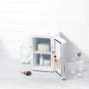 imageChefman  Iceman Mirrored Beauty Fridge With LED Lighting 6L Portable White Mini Refrigerator Skin Care Makeup Storage Chill Cosmetics ampamp Face Masks Small For Desktop Or Travel Cool ampamp Heat
