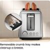 imageChefman 2 Slice Toaster 7 Shade Settings Small Toaster 2 Slice with Removable Crumb Tray Thick Bread Toaster and Bagel Toaster Defrost Cancel Perfect for Toaster Pastries  BlackBasic  New