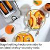 imageChefman 2 Slice Toaster 7 Shade Settings Small Toaster 2 Slice with Removable Crumb Tray Thick Bread Toaster and Bagel Toaster Defrost Cancel Perfect for Toaster Pastries  BlackBasic