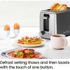 imageChefman 2 Slice Toaster 7 Shade Settings Small Toaster 2 Slice with Removable Crumb Tray Thick Bread Toaster and Bagel Toaster Defrost Cancel Perfect for Toaster Pastries  BlackBasic  New