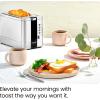 imageChefman 2 Slice Toaster 7 Shade Settings Small Toaster 2 Slice with Removable Crumb Tray Thick Bread Toaster and Bagel Toaster Defrost Cancel Perfect for Toaster Pastries  BlackBasic