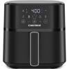 imageChefman Air Fryer  4 QT Compact Airfryer for Quick ampamp Easy Meals in Minutes Features HiFry Technology for Extra Crisp Touchscreen Controls with 4 Presets Nonstick ampamp Dishwasher Safe Basket  BlackBlack