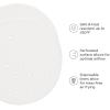 imageChefman Disposable Air Fryer Liners HeatResistant Parchment Paper For Baskets 100 Pack 7 Round55 Round