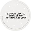 imageChefman Disposable Air Fryer Liners HeatResistant Parchment Paper For Baskets 100 Pack 7 Round55 Round