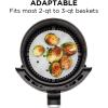 imageChefman Disposable Air Fryer Liners HeatResistant Parchment Paper For Baskets 100 Pack 7 Round55 Round