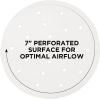 imageChefman Disposable Air Fryer Liners HeatResistant Parchment Paper For Baskets 100 Pack 7 Round7 Round