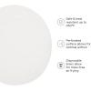 imageChefman Disposable Air Fryer Liners HeatResistant Parchment Paper For Baskets 100 Pack 7 Round9 Round