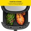 imageChefman TurboFry Touch Air Fryer XL 8Qt Family Size OneTouch Digital Control Presets French Fries Chicken Meat Fish Nonstick DishwasherSafe Parts Automatic Shutoff Stainless SteelStainless Steel