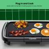 imageChefman XL Electric Griddle with Removable Temperature Control Immersible Flat Top Grill Burger Eggs Pancake Griddle Nonstick Extra Large Cooking Surface Slide Out Drip Tray 10 x 20 Inch10 x 16