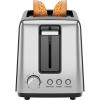 imageChefman 2 Slice Toaster 7 Shade Settings Small Toaster 2 Slice with Removable Crumb Tray Thick Bread Toaster and Bagel Toaster Defrost Cancel Perfect for Toaster Pastries  BlackBasic  New