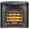 imageChefman Food Dehydrator Machine Touch Screen Electric MultiTier Preserver Meat or Beef Jerky Maker Fruit Leather Vegetable Dryer w 6 Slide Out Drying Rack Trays ampamp Transparent Door Black6 Tray