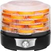 imageChefman Food Dehydrator Machine Touch Screen Electric MultiTier Preserver Meat or Beef Jerky Maker Fruit Leather Vegetable Dryer w 6 Slide Out Drying Rack Trays ampamp Transparent Door Black5 Tray