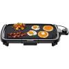imageChefman XL Electric Griddle with Removable Temperature Control Immersible Flat Top Grill Burger Eggs Pancake Griddle Nonstick Extra Large Cooking Surface Slide Out Drip Tray 10 x 20 Inch10 x 16
