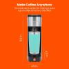 imageCHEFMAN Single Serve Coffee Maker K Cup Coffee Machine Compatible with KCup Pods and Ground Coffee Brew 6 to 12oz Cup Drip Coffee Maker 40oz Water Reservoir Cup Lift Filter IncludedBlack
