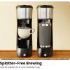 imageCHEFMAN Single Serve Coffee Maker K Cup Coffee Machine Compatible with KCup Pods and Ground Coffee Brew 6 to 14oz Cup Drip Coffee Maker Cup Lift Filter Included