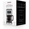 imageChefman 12Cup Programmable Coffee Maker Electric Brewer Auto Shut Off Digital Display wAutoBrew Function AntiDrip Pot Reusable Filter for Fresh Grounds Square Stainless Steel Glass CarafeStainless Steel