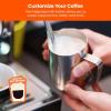 imageChefman 6in1 Espresso Machine with BuiltIn Milk Frother 15BAR Pump Digital Display OneTouch Single or Double Shot for Cappuccinos and Lattes XL 18L Water Reservoir Stainless SteelStainless  Builtin Milk Forther