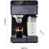 imageChefman 6in1 Espresso Machine with Steamer Automatic OneTouch Coffee Maker Single or Double Shot Cappuccino Machine Latte Maker Espresso Maker with Milk Frother Black