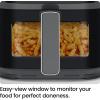 imageChefman Air Fryer  4 QT Compact Airfryer for Quick ampamp Easy Meals Features HiFry Technology for Extra Crisp EasyView Window Touch Controls with 4 Presets Nonstick ampamp Dishwasher Safe Basket  Grey