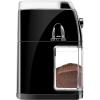 imageChefman Coffee Grinder Electric Burr Mill  Freshly Grinds Up to 28oz Beans Large Hopper with 17 Grinding Options for 212 Cups Easy One Touch Operation Cleaning Brush Included Black17 Grinding Options