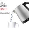 imageChefman Digital Electric Glass Kettle No1 Kettle Manufacturer Removable Tea Infuser Included 8 Presets ampamp Programmable Temperature Control Auto Shutoff Water Filter 6 Cup Capacity 15 LiterStainless