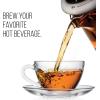 imageChefman Digital Electric Glass Kettle No1 Kettle Manufacturer Removable Tea Infuser Included 8 Presets ampamp Programmable Temperature Control Auto Shutoff Water Filter 6 Cup Capacity 15 LiterTeam Infuser