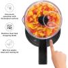imageChefman Electric 4Cup Food Chopper Blender with Revolutionary Vertical Motion AutoChopping for Perfectly Even Mixing Results DishwasherSafe Stainless Steel Dual Blades BPAFree Bowl ampamp Lid GreyBlack