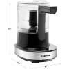 imageChefman Electric 4Cup Food Chopper Blender with Revolutionary Vertical Motion AutoChopping for Perfectly Even Mixing Results DishwasherSafe Stainless Steel Dual Blades BPAFree Bowl ampamp Lid GreyBlack