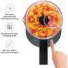 imageChefman Electric 4Cup Food Chopper Blender with Revolutionary Vertical Motion AutoChopping for Perfectly Even Mixing Results DishwasherSafe Stainless Steel Dual Blades BPAFree Bowl ampamp Lid GreyGray