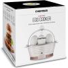 imageChefman Electric Egg Cooker Boiler Rapid Poacher Food ampamp Vegetable Steamer Quickly Makes Up to 6 Hard Medium or Soft Boiled PoachingOmelet Tray Included Ready Signal BPAFree IvoryIvory