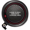 imageChefman Electric Grill And Skillet Ridged Surface Braise Steam Saut Sear Pan Fry Adjustable Temperature 42Quart BlackSquareBlack  Round