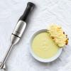 imageChefman Electric Immersion Blender 300Watt Stick HandHeld Blending wSimple One Touch Power Control Pressure Sensitive Multiple Speed Trigger Detachable Blade Stainless Steel