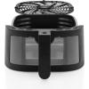 imageChefman Electric Indoor Air Fryer  Grill Does It All CountertopSize 5in1 Unit Can Air Fry Grill Roast Bake and Broil Removable Integrated Probe Thermometer Guarantees Perfect Doneness5 QT  Easy View